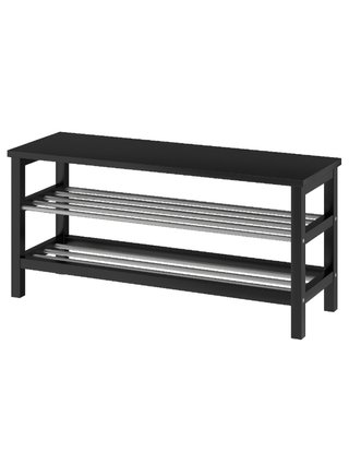 Banco Zapatero IKEA Negro