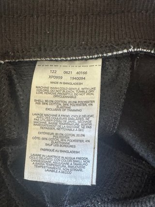 Pantalón deportivo Columbia negro talla