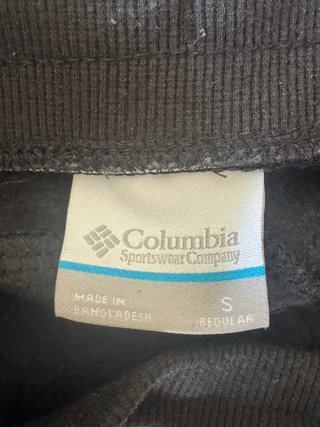 Pantalón deportivo Columbia negro talla