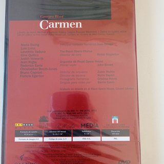 DVD Ópera Carmen (Bizet) - Zubin Mehta