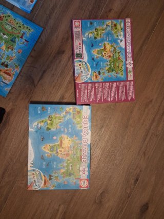 Puzzle Mapa del Mundo Educativo