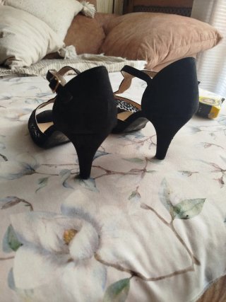 Zapato de fiesta negro