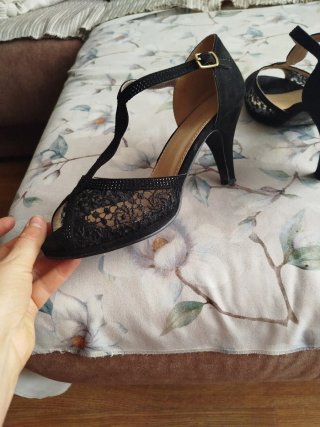 Zapato de fiesta negro