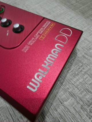 Sony Walkman WM-DD10 Rojo