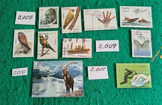 Sellos usados de España. VER FOTOS