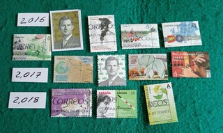 Sellos usados de España. VER FOTOS