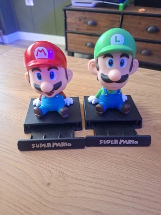Figuras Mario y Luigi Super Mario