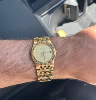 Longines Laureate Vintage Oro Diamantes Cuarzo
