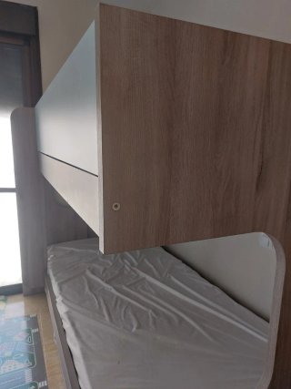 Cama litera infantil con cajones