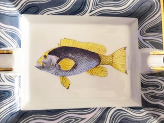 Hermes Vassoio Svuotatasche Pesce