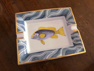 Hermes Vassoio Svuotatasche Pesce