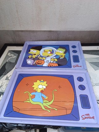 Bandejas metálicas Los Simpsons