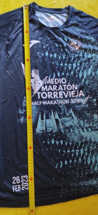 Camiseta Joma Running Talla M Medio Maratón Torrev