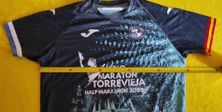 Camiseta Joma Running Talla M Medio Maratón Torrev