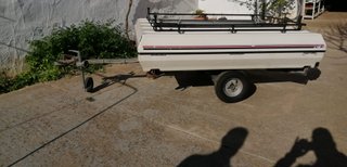 Remolque Masena AL-1 tapa rígida. Ruedas Nuevas