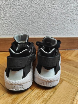 Nike Air Huarache Run Negro/Blanco Talla 44