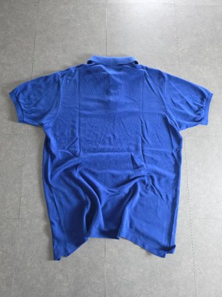 Polo Lacoste Vintage Blu Made In France L