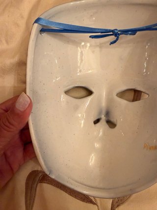 Máscaras Venecianas Cerámica Doradas