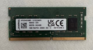 Memoria RAM Kingston 16GB DDR4 3200MHz