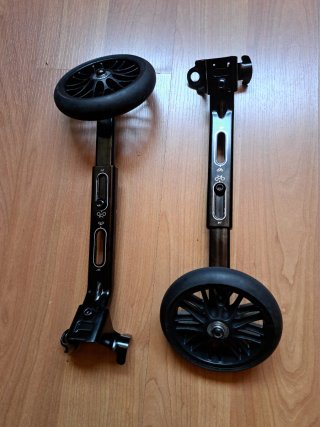 Ruedines extensibles para bici