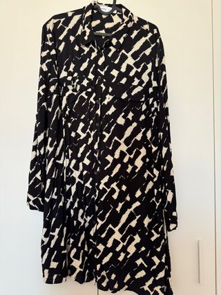 Vestido o camisero estampado mujer