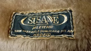 Cappotto in pelle scamosciata da donna 100% pelle