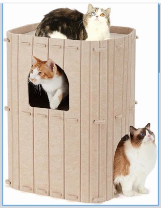 Cama para gatos de 3 alturas