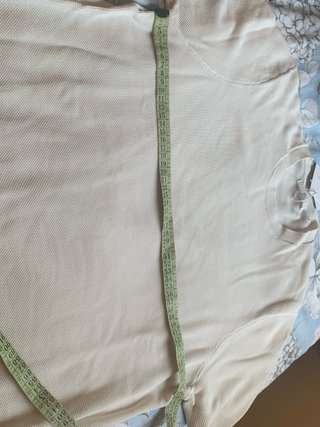 Camiseta Zara Beige NUEVA