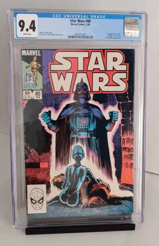 Star Wars #80 CGC 9.4 Marvel 1984 Darth Vader