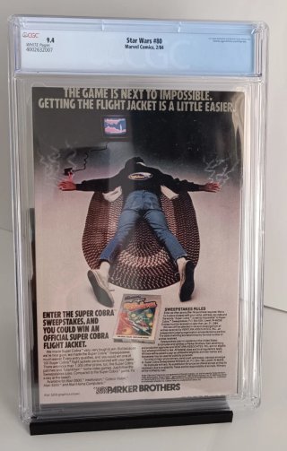 Star Wars #80 CGC 9.4 Marvel 1984 Darth Vader
