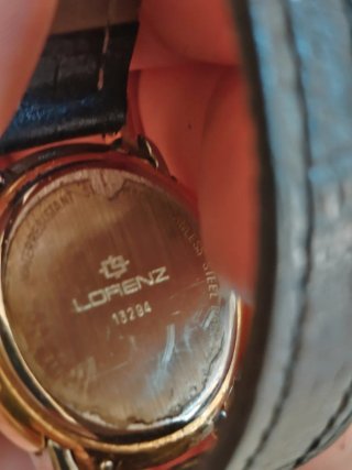 Orologio Lorenz donna nero/oro
