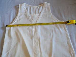 Camisa sin mangas con encaje