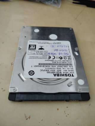 DISCO DURO HDD TOSHIBA 500GB