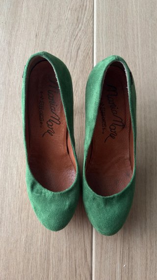 Zapatos de tacón verdes 40 Maria Mare