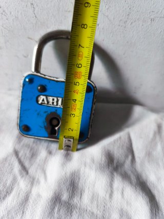 Candado Antiguo ABUS Llave alemán vintage
