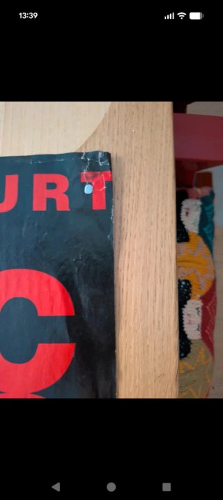 Poster vintage Kurt Cobain Nirvana