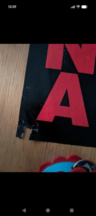 Poster vintage Kurt Cobain Nirvana