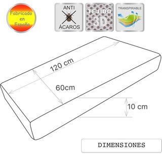 Colchón Cuna Pekitas 60x120 cm
