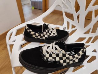 Zapatillas Vans Checkerboard y Cebra