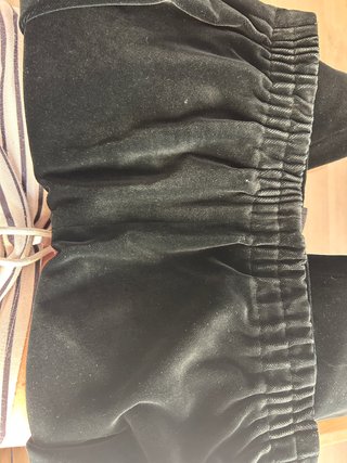 Pantalón Baturro Niño Terciopelo Negro