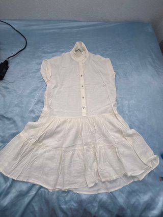 Vestido blanco talla única
