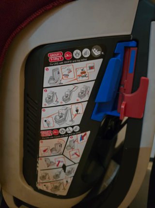 Silla de coche Chicco roja pregunta precio