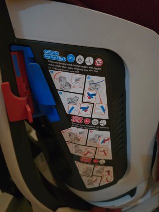 Silla de coche Chicco roja pregunta precio