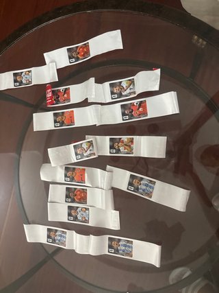 Cromos Coca-cola album lautaro yamal Virgi kane...