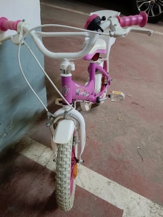 Bicicleta 14" infantil Paw Patrol