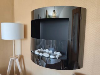 Chimenea Decorativa Pared Bioetanol