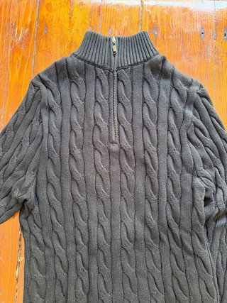 Jersey Parijan Negro Cremallera