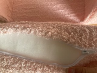 Sillón infantil borreguito rosa convertible NUEVO