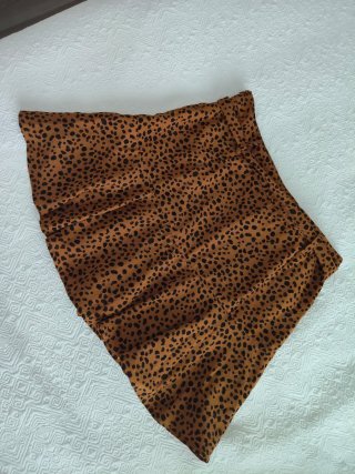 Falda Pantalón Estampada Stradivarius