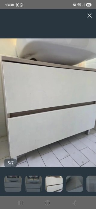 Mobile da bagno moderno in legno